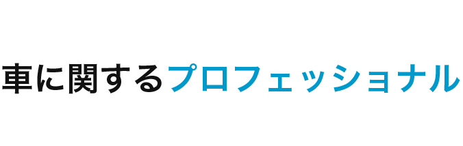 車に関するプロフェッショナル